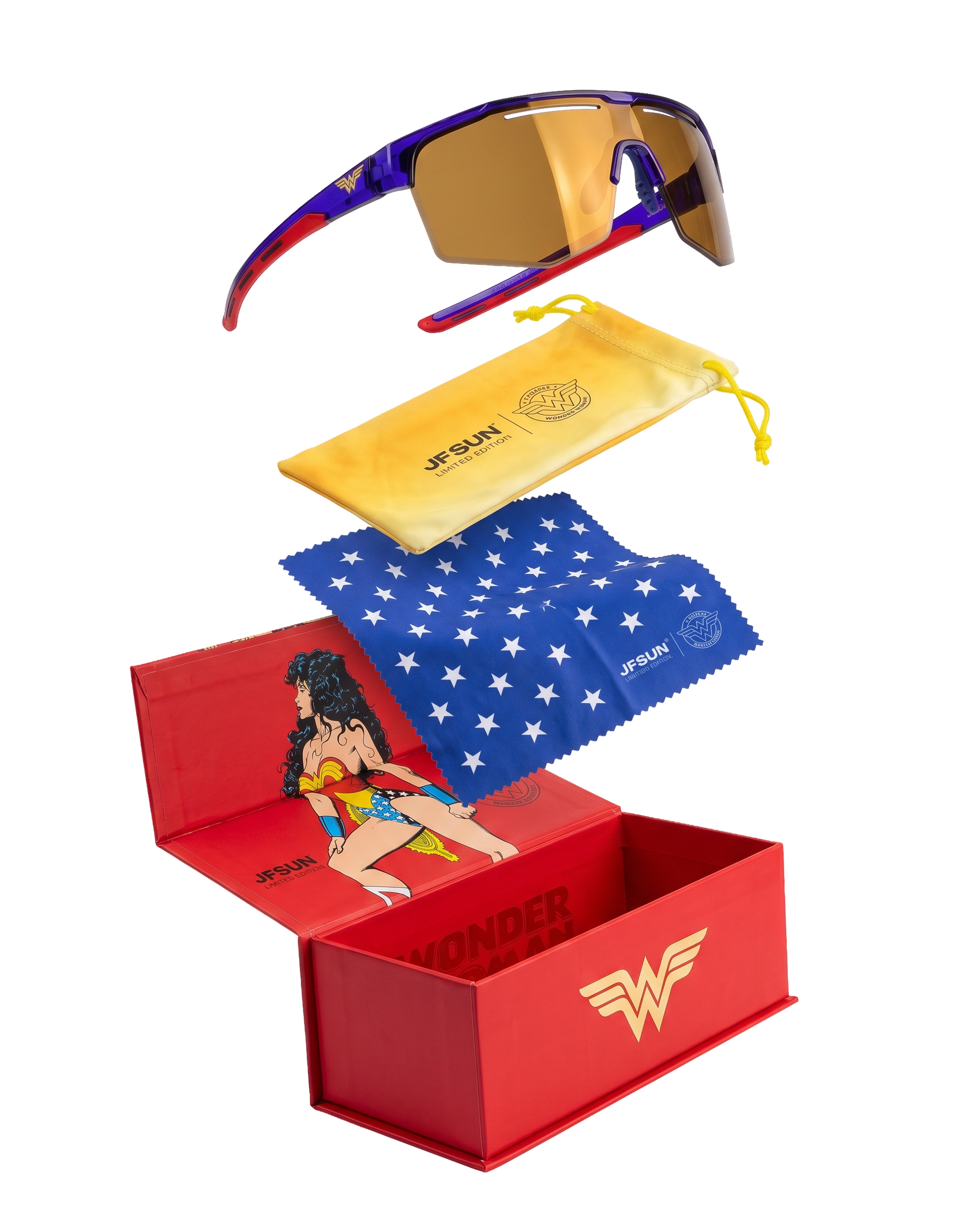 Kit colecionador JF Sun Wonder Woman